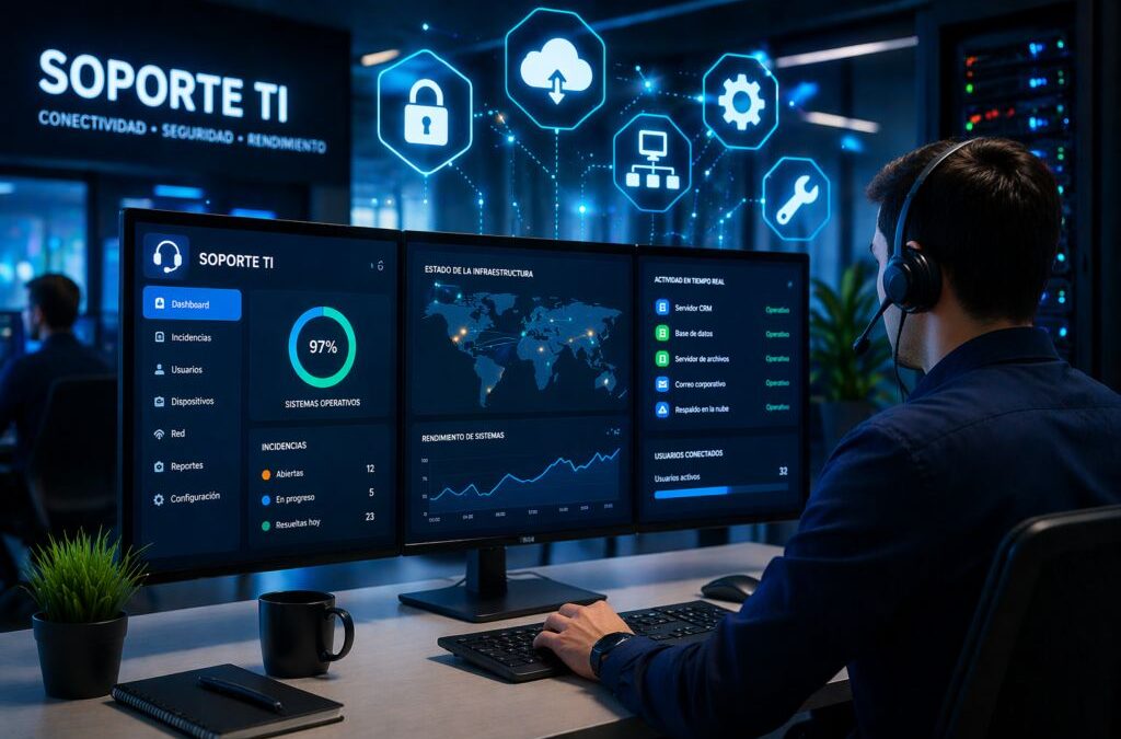 ¿Por qué el soporte TI es clave para la continuidad y eficiencia de tu empresa?